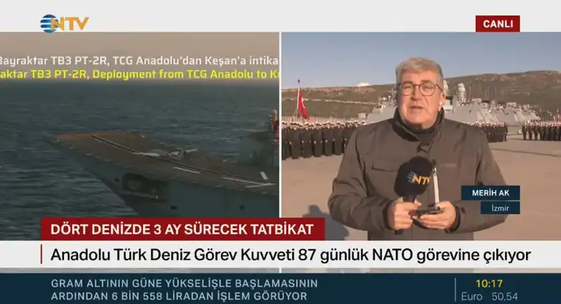 Anadolu Türk Deniz Görev Kuvveti 87 Günlük NATO Görevine Hazırlanıyor