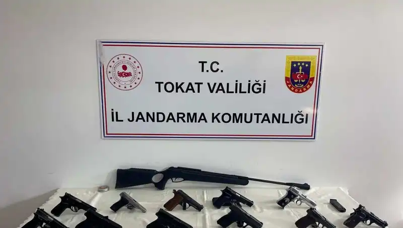 Tokat’ta Dev Operasyon: Kaçak Silahlarla İlgili İki Kişi Yakalandı
