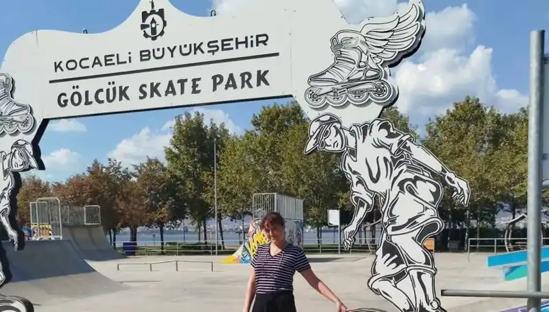 Kocaeli’de Kaykay Parkına Hayalperest Gençten İlham: Mattia Ahmet Minguzzi Anıldı!