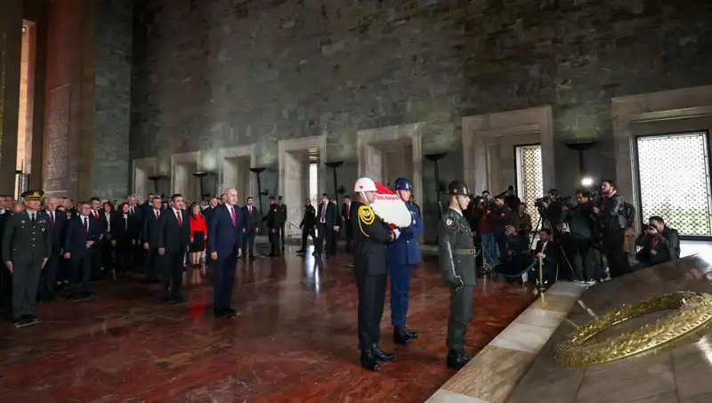 Anıtkabir’de Büyüleyici Bir Gün: Devlet Erkanı Bir Araya Geldi
