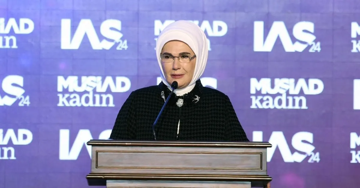 Emine Erdoğan'dan MÜSİAD Kadın Uluslararası Farkındalık Zirvesi'ne Destek Mesajı