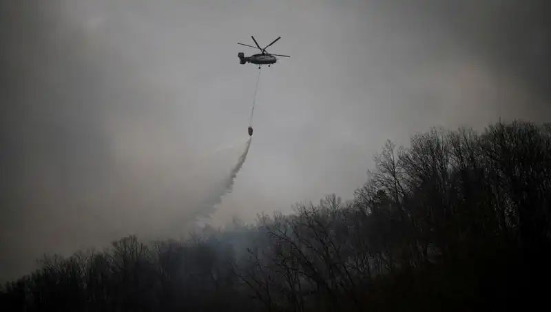 Güney Kore'de Helikopter Kazası: Yangın Söndürme Operasyonunda 1 Kişi Hayatını Kaybetti