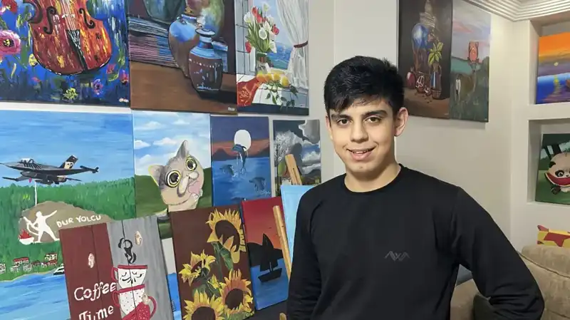 Otizmli Ressam Okan: Engel Tanımayan Sanat Yolculuğu