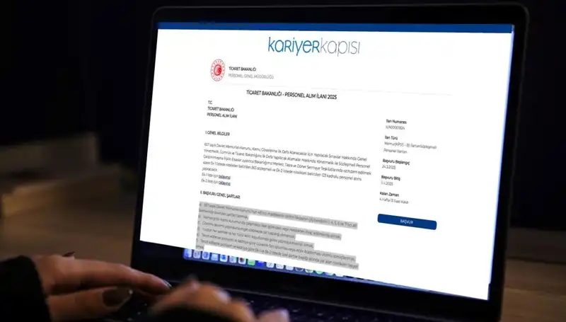 Ticaret Bakanlığı 2025 Personel Alımına Dair Tüm Bilgiler Burada!