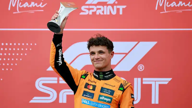 Formula 1'daki Yeni Yıldız: Lando Norris Şampiyonlukta Tarih Yazdı