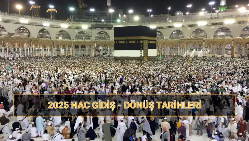 2025 Hac Tarihleri ve Fiyatları: Hac Ziyareti İçin Merak Ettikleriniz