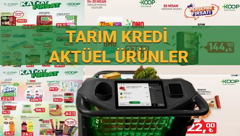 Tarım Kredi Kooperatifi Marketleri Nisan Ayında İndirimlerle Dolu